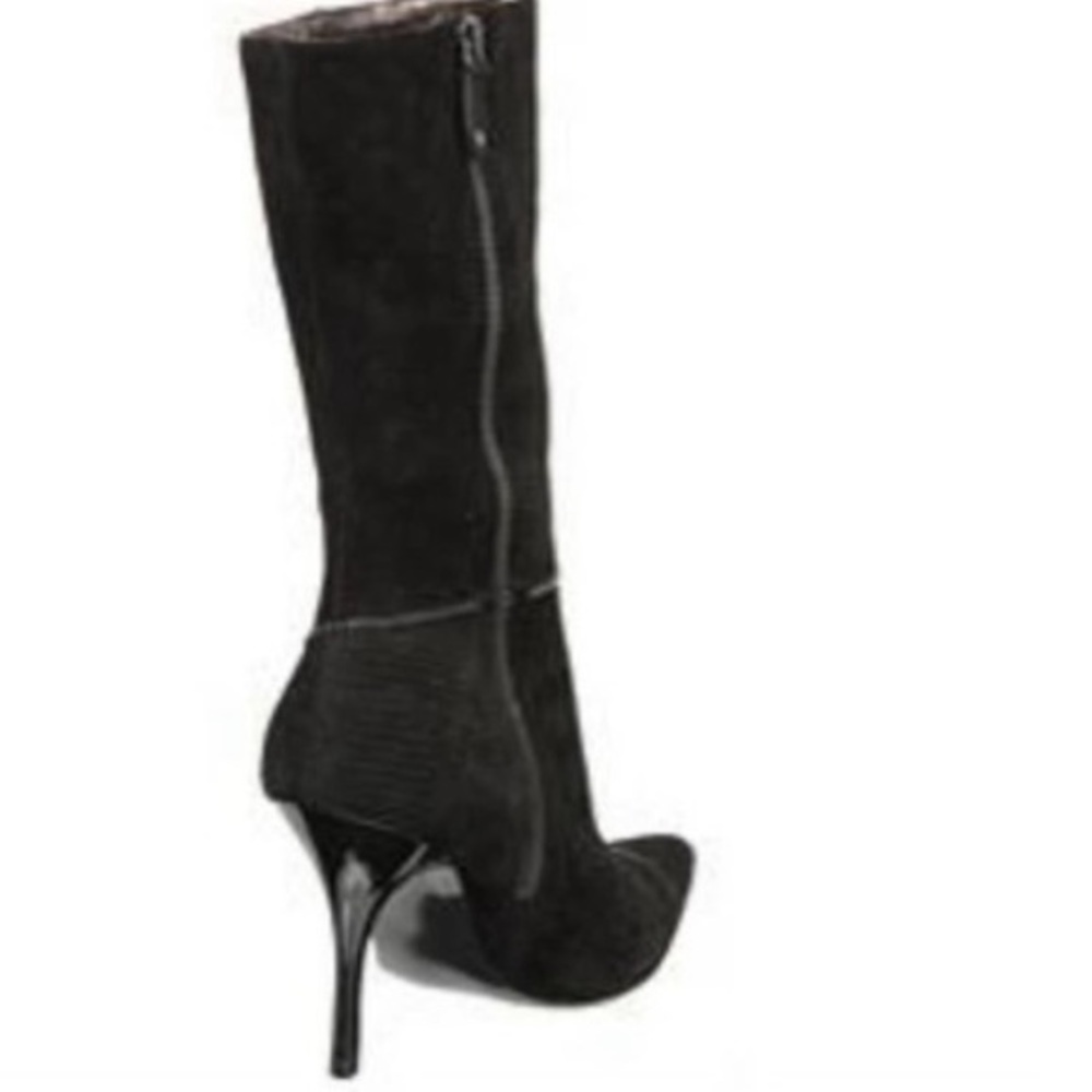 Y2K Carlos by Carlos Santana ZIP-IT SUEDE BOOTS